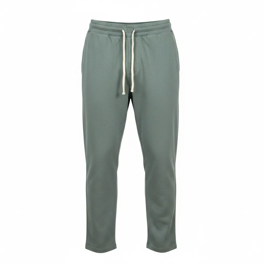 Sage Green Cotton Sweatpants