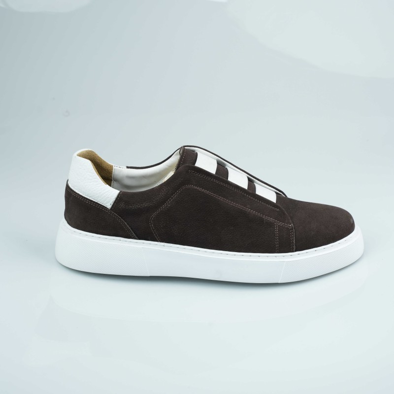 jammal brown white zegna model