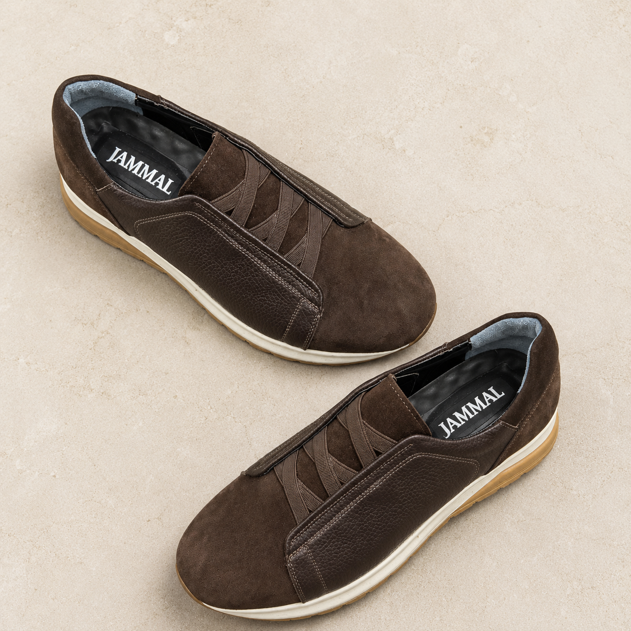 Brown JAMMAL Elastic Strap