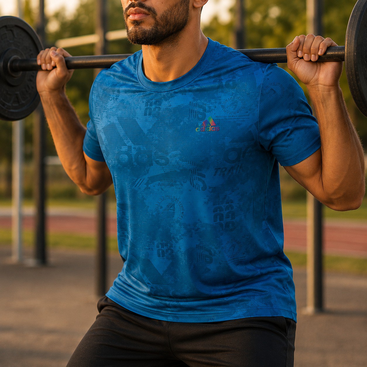 Adidas Blue T-Shirt