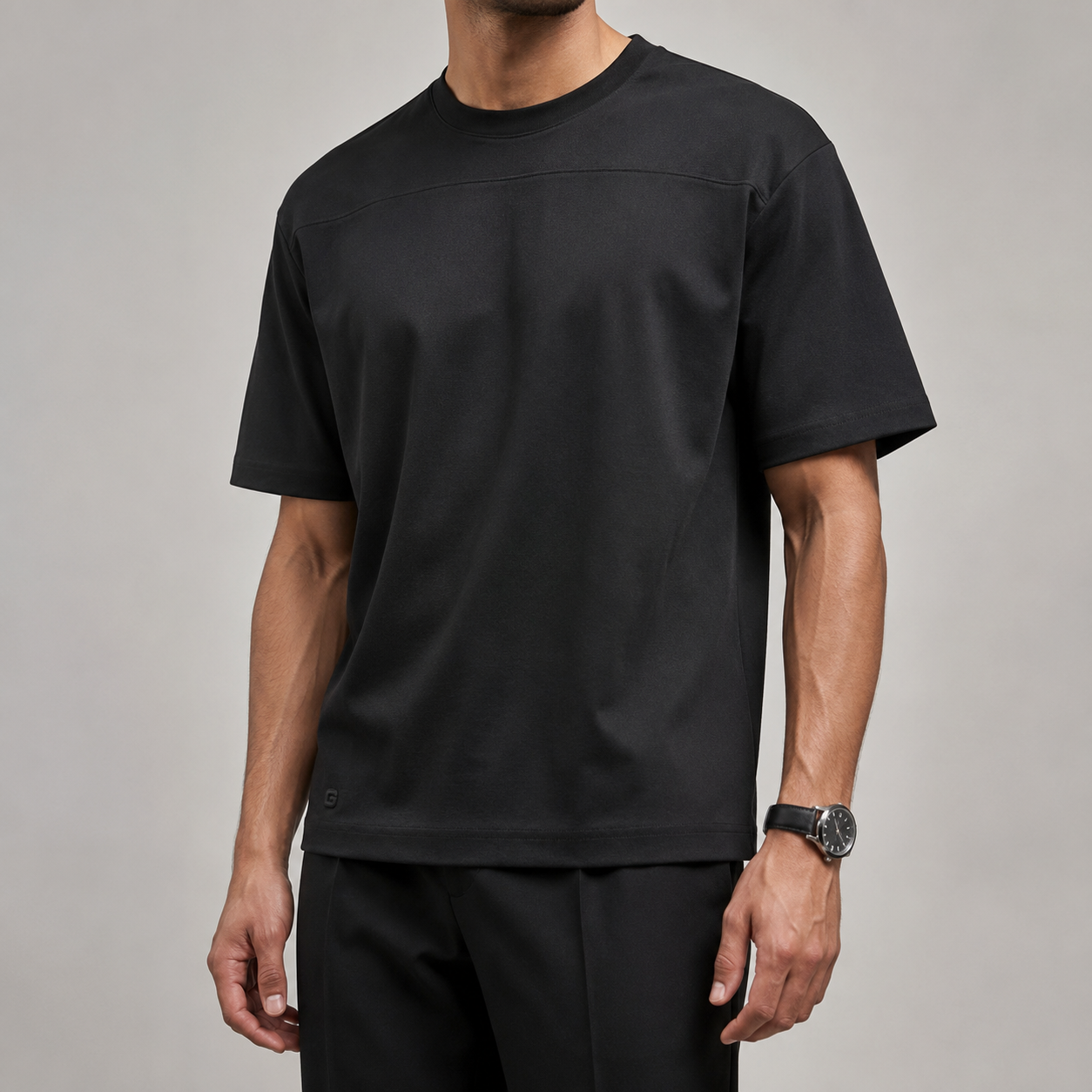 Black Di Rossi Grit T-Shirt