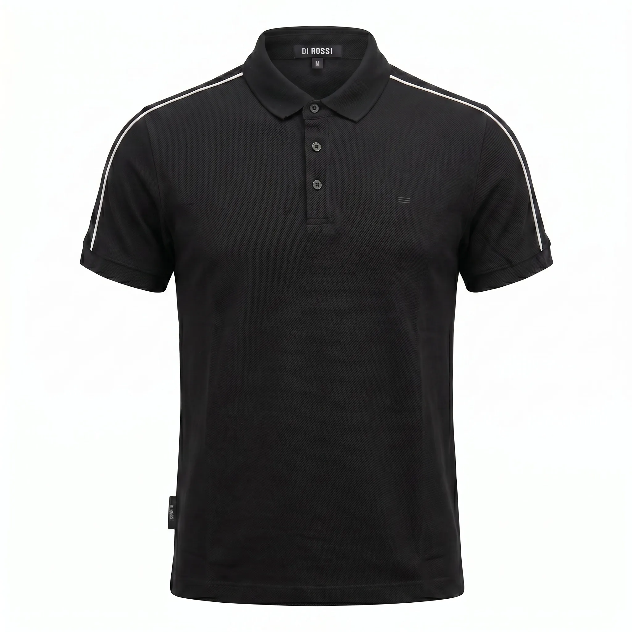 Black Polo Di Rossi