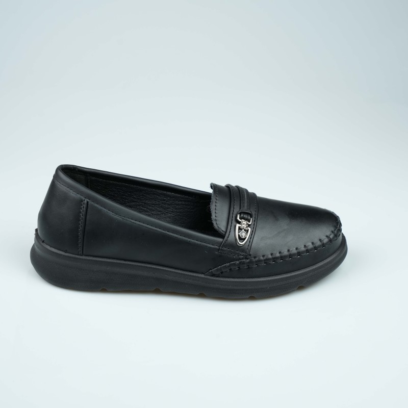 medical heels black low sol