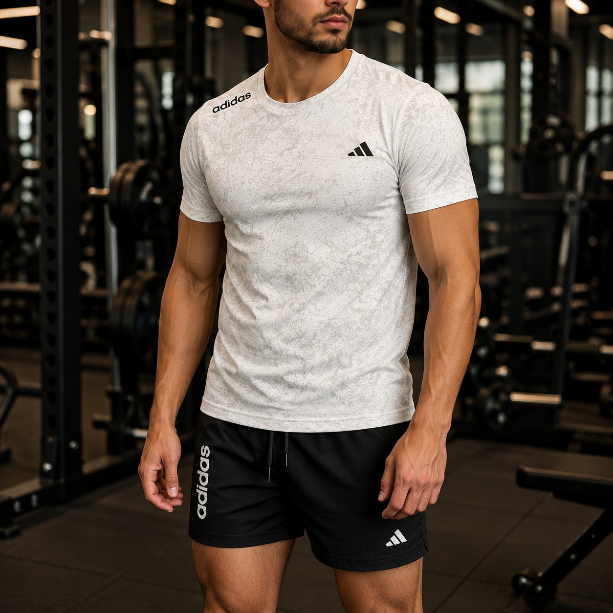 Black White Adidas Set
