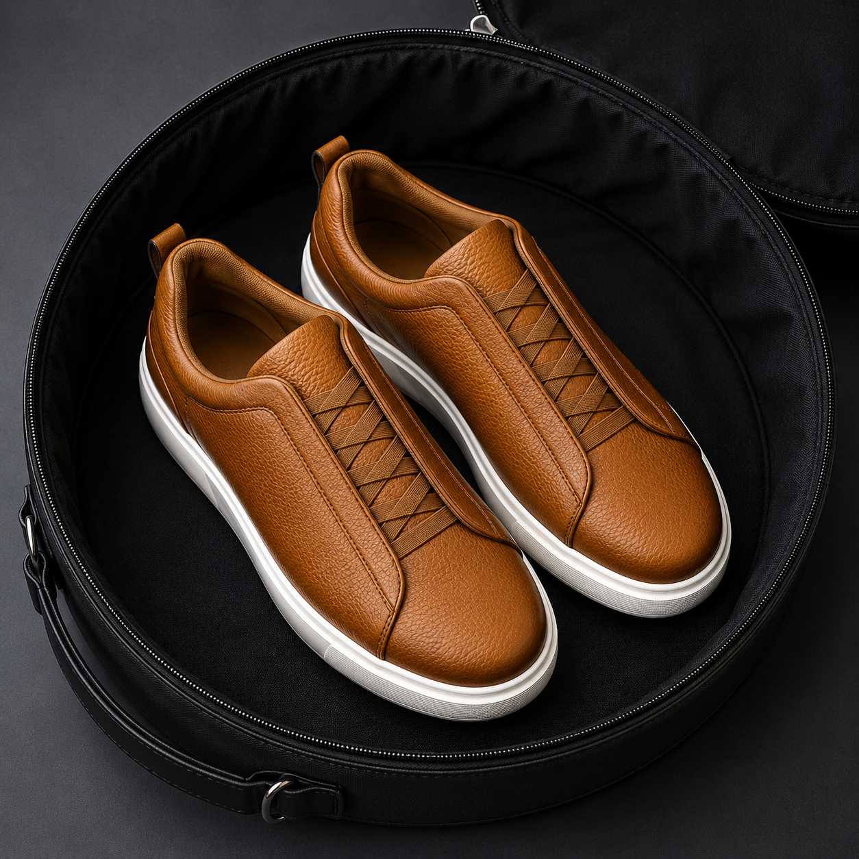 havane desai zegna shoes leather