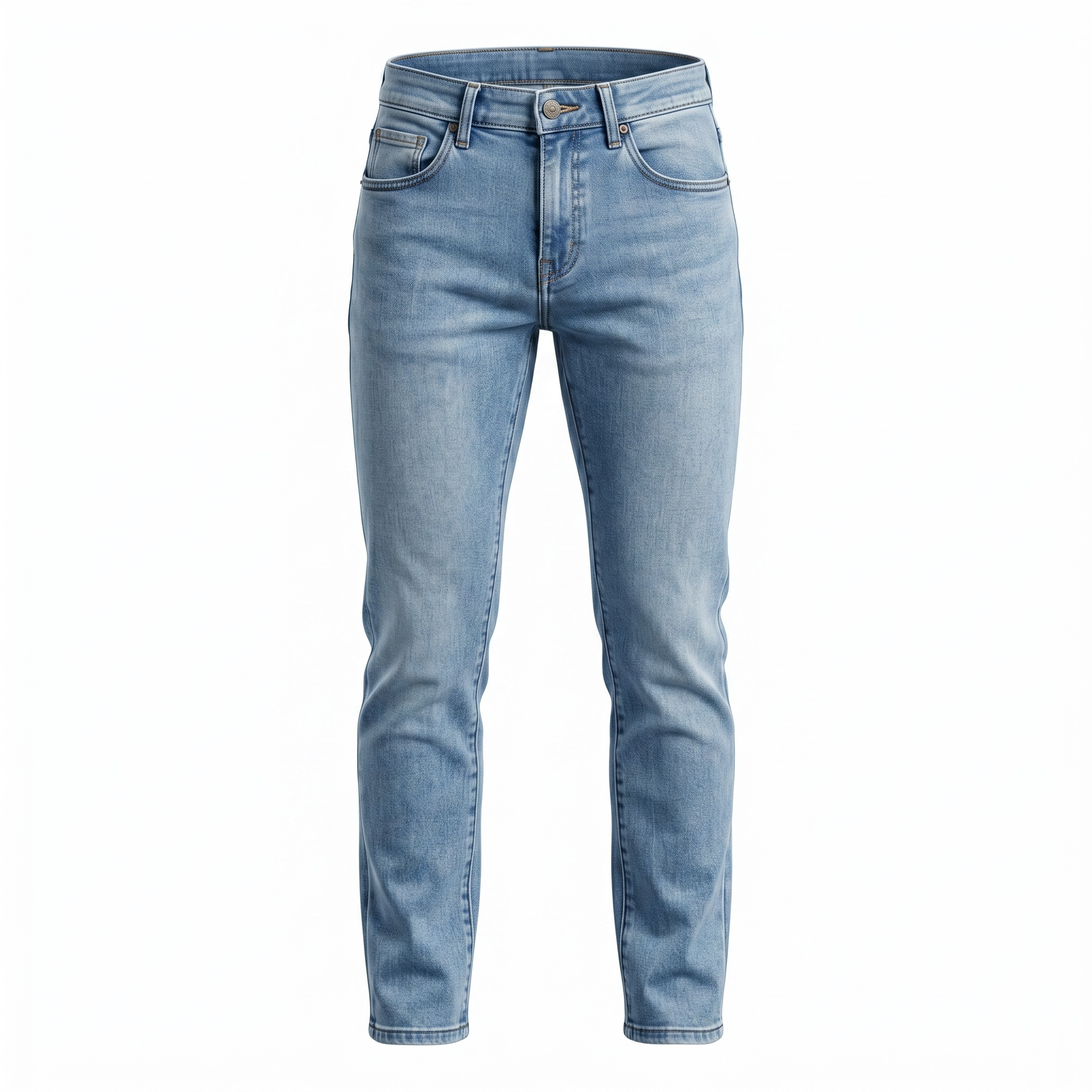 CAZERO DNM Shaded Ice Blue Straight Fit