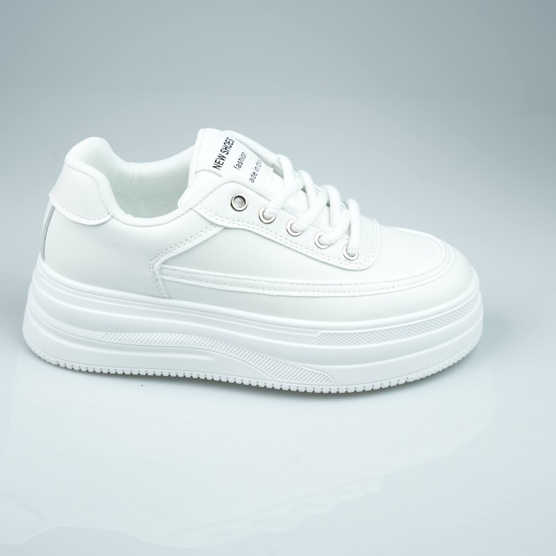 shoes full white high sol new shoes