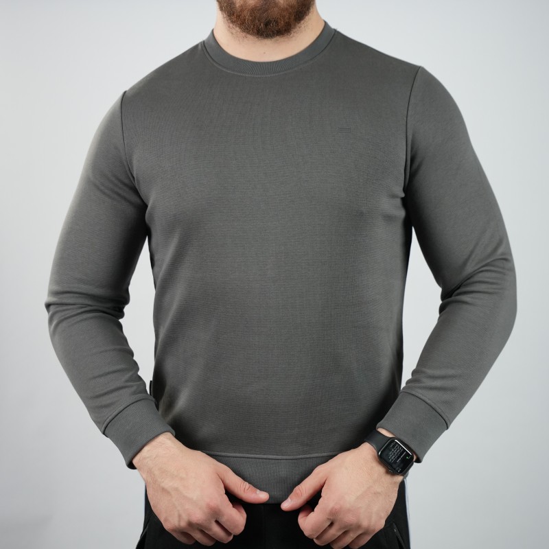 t-shirt  dark grey di rossi cotton