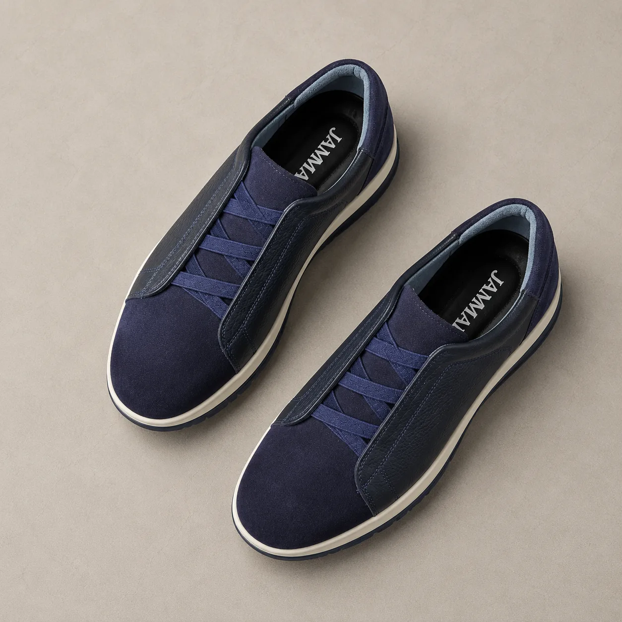 Navy JAMMAL Elastic Strap