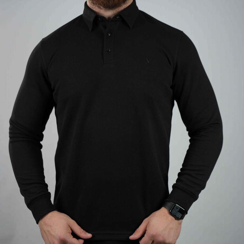 polo black venezia cotton
