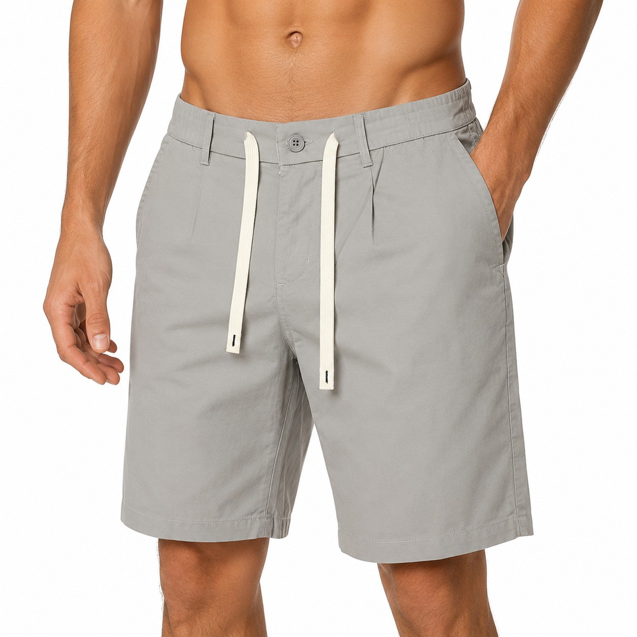 Gray Classic Shorts