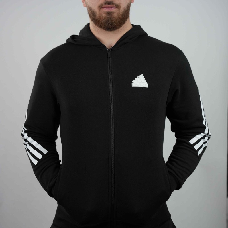 jacket black adidas sport