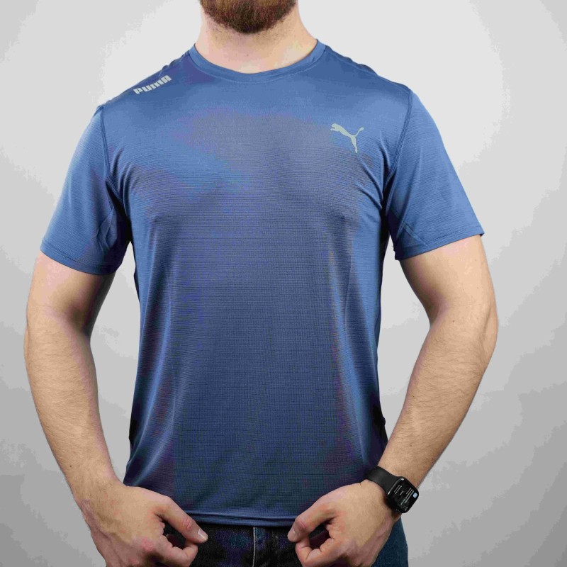 t-shirt puma blue dri fit 104