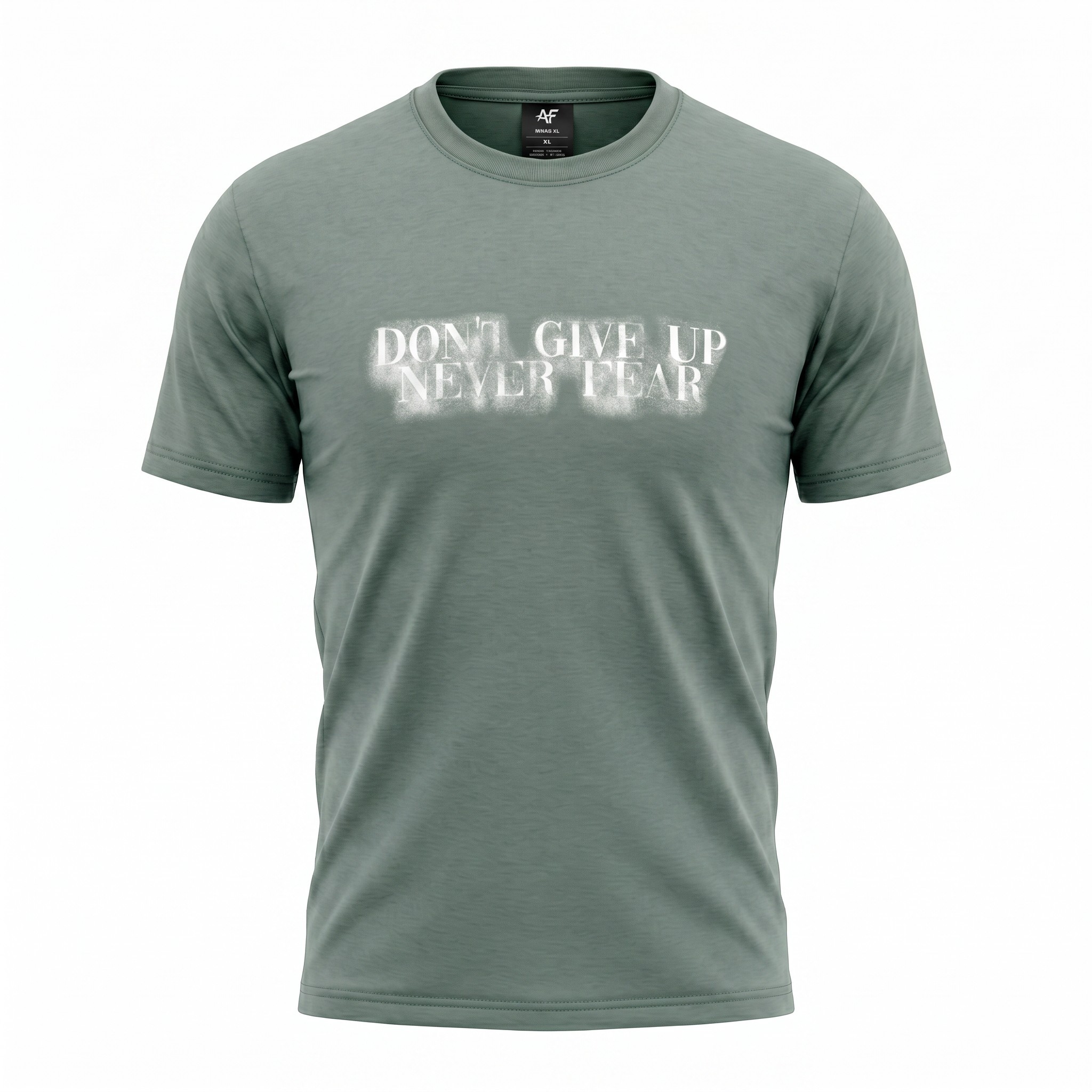 Soft Mint Don't Give Up T-Shirt