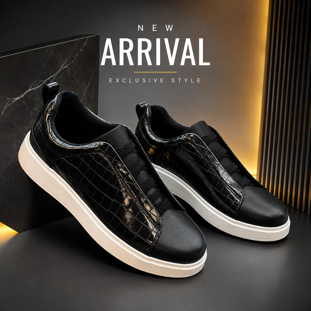black desai zegna shoes royal croco