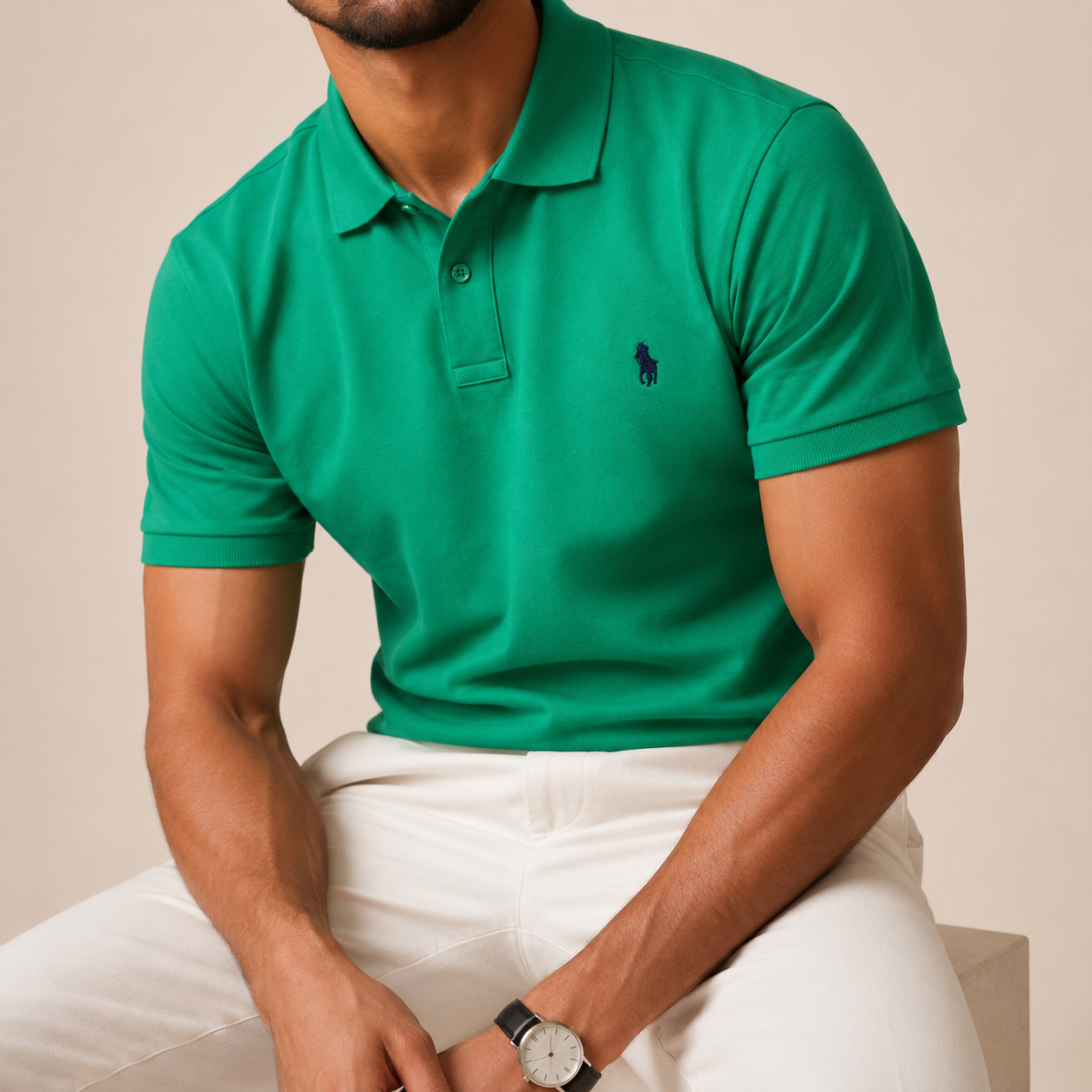 Green Polo T-Shirt