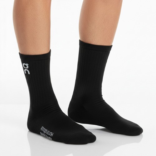 socks 3 pieces black long oncloud cotton
