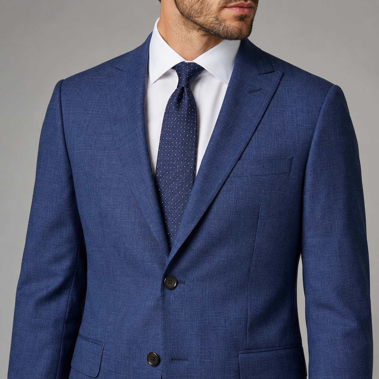 Dark Petrole Blue Di Rossi Suit