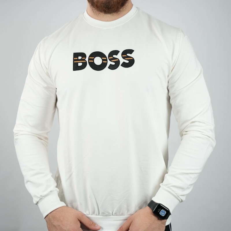 t-shirt white hugo boss  thin cotton