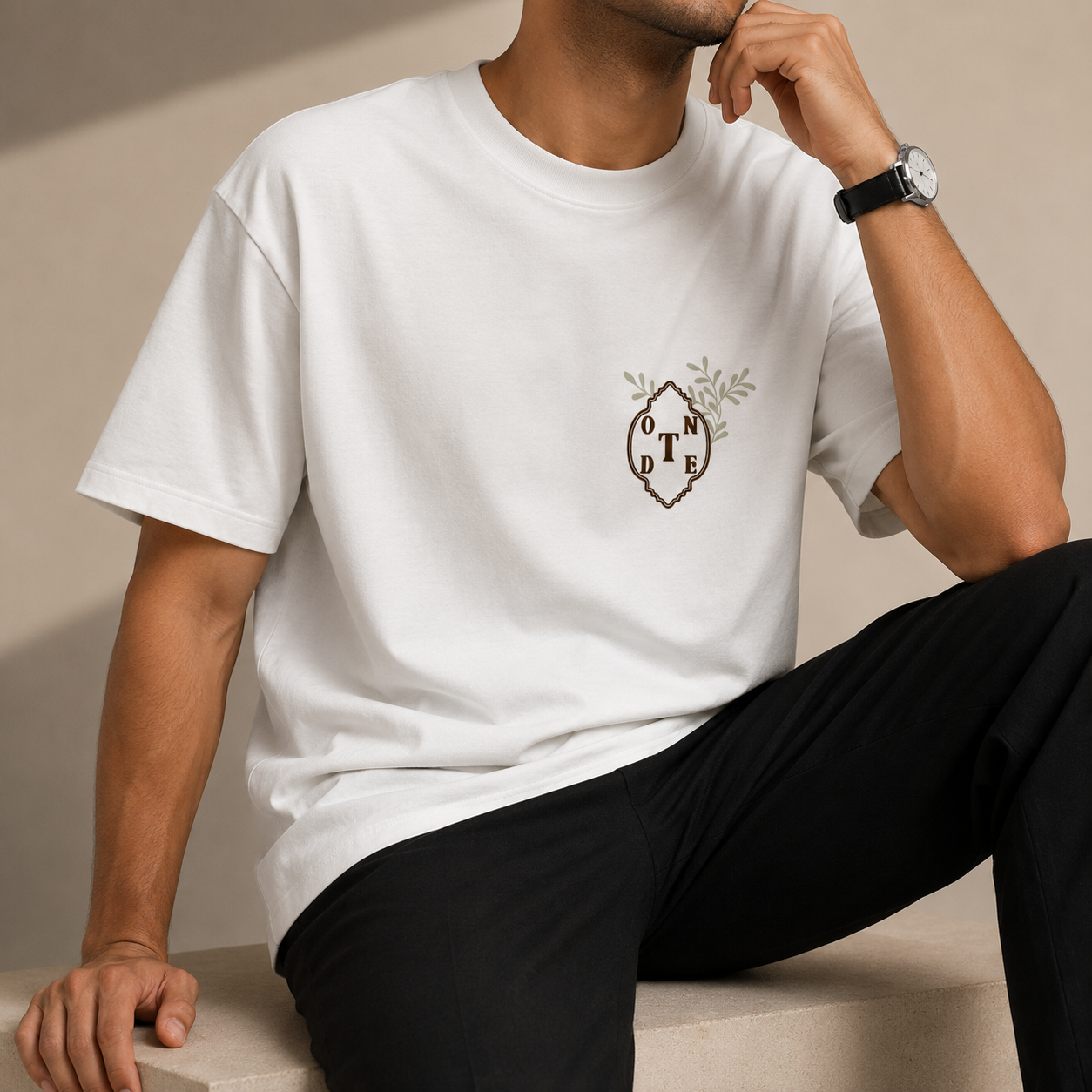 White Jacey Oversized T-Shirt