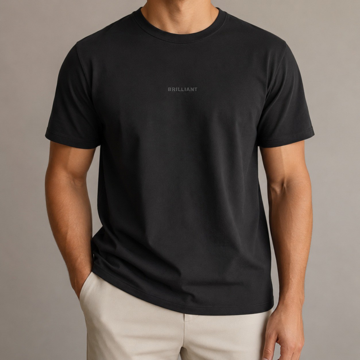 Black BRILLIANT Di Rossi T-Shirt