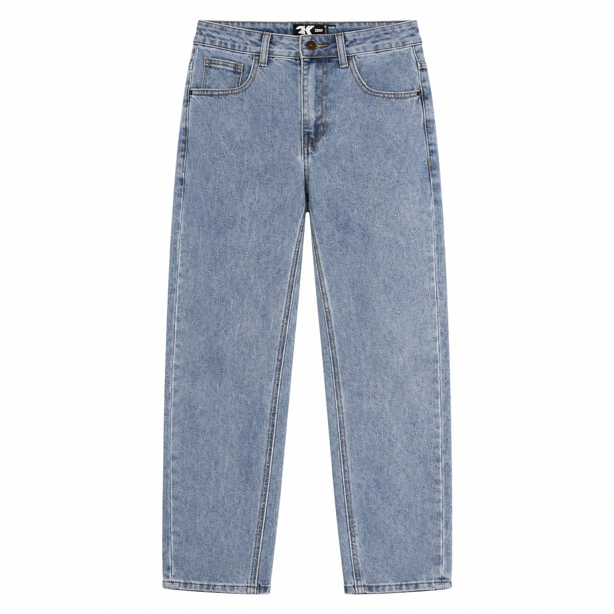 YOUTHFEVER Baggy Ice Blue Jeans