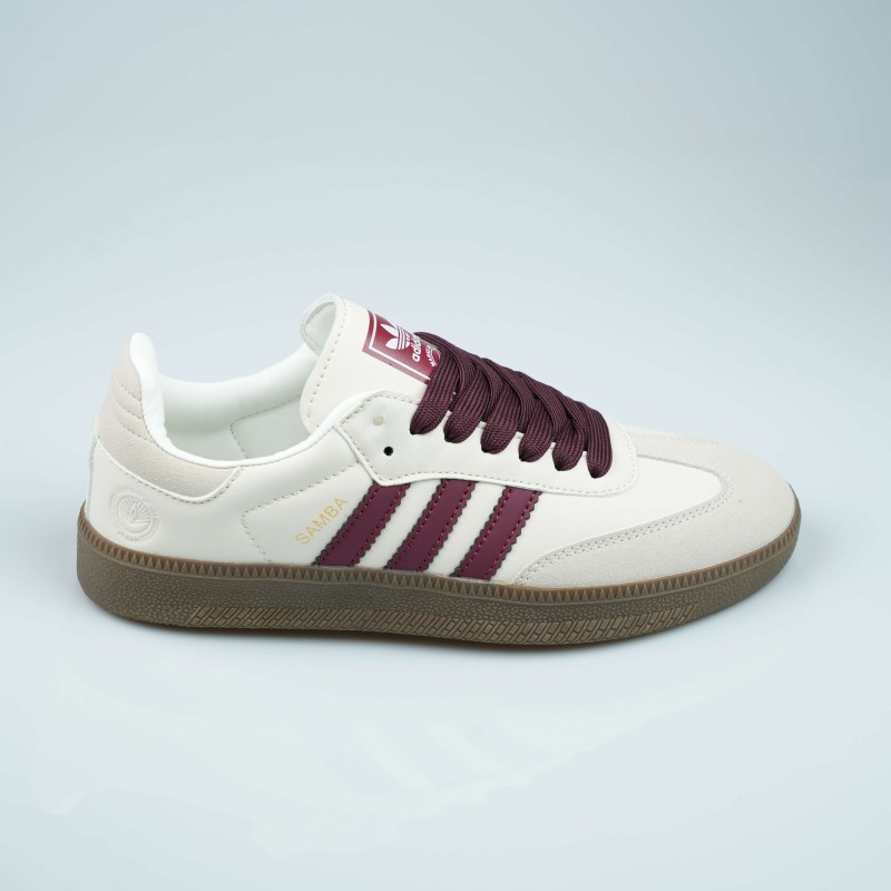 adidas samba beige bordeau