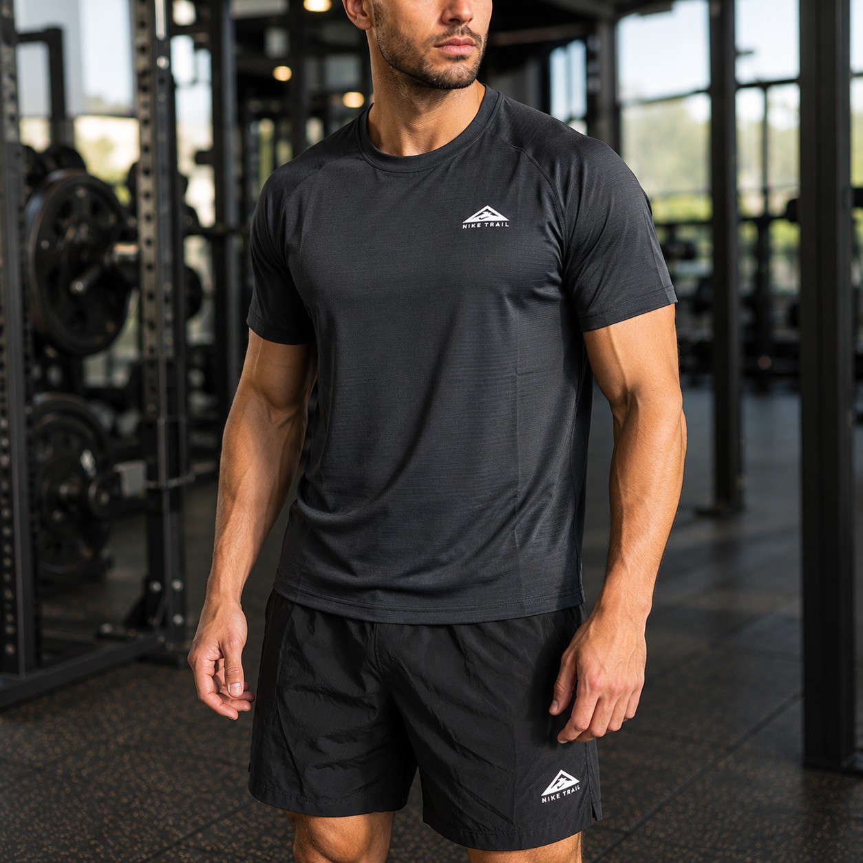 Black Graphite Nike Trail Set