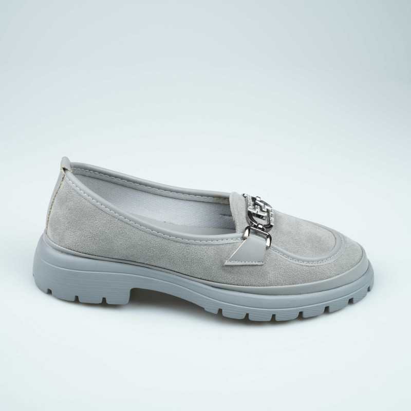 heels grey nubuck #1 gucci