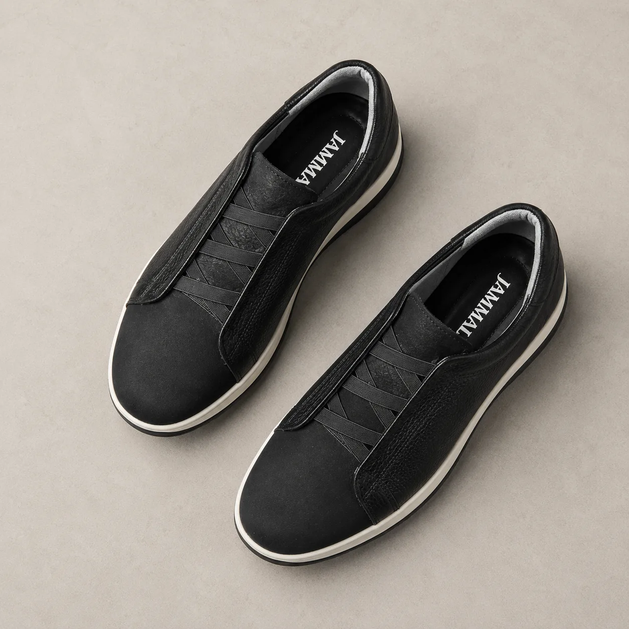 Black JAMMAL Elastic Strap