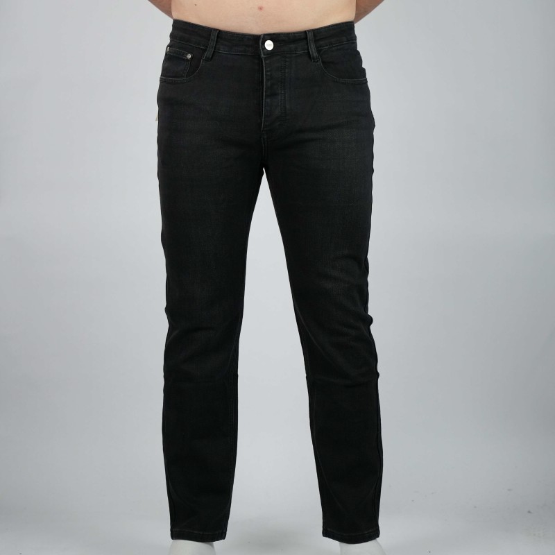 jeans dark grey cazero regular fit