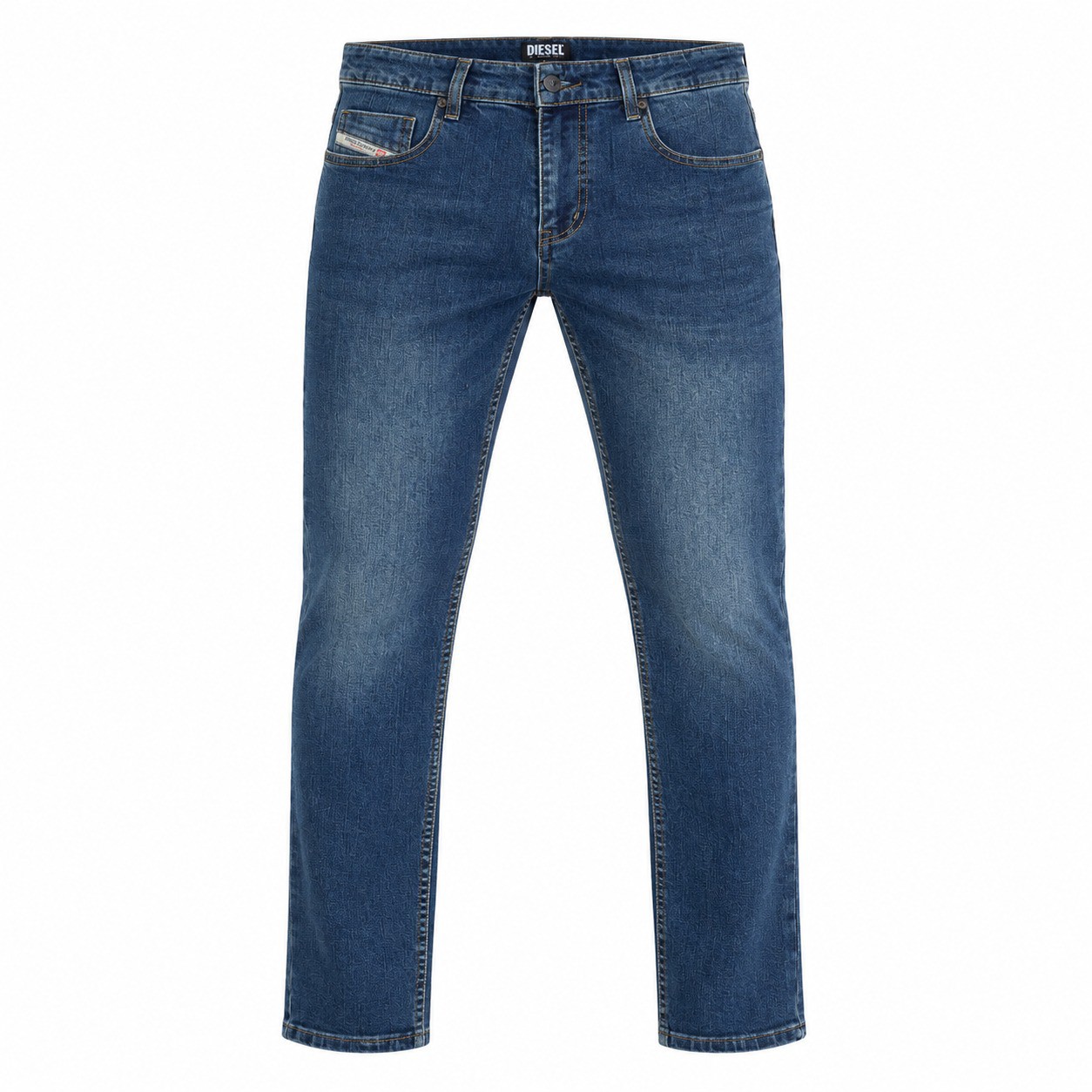 DIESEL Washed Blue Jeans