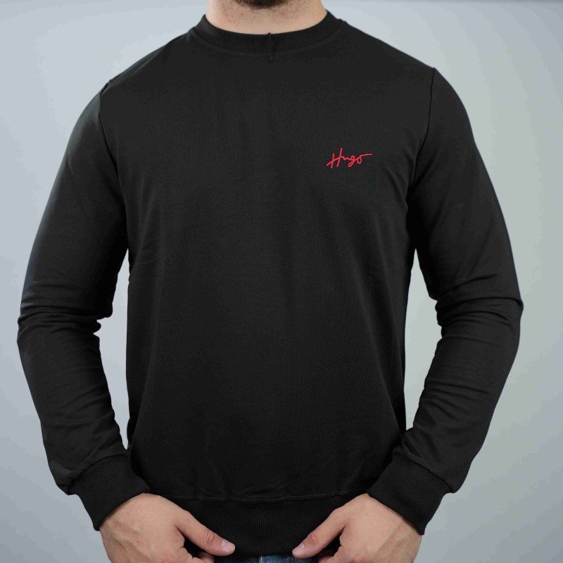t-shirt black hugo