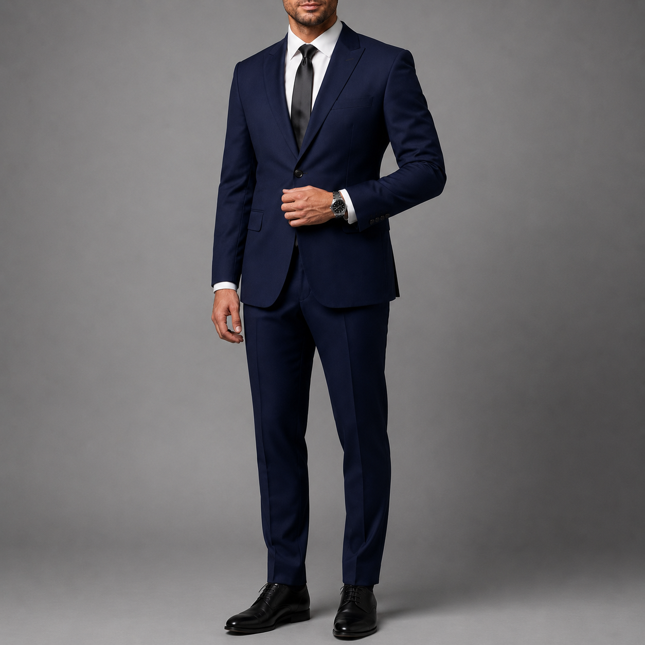 Navy Di Rossi Suit