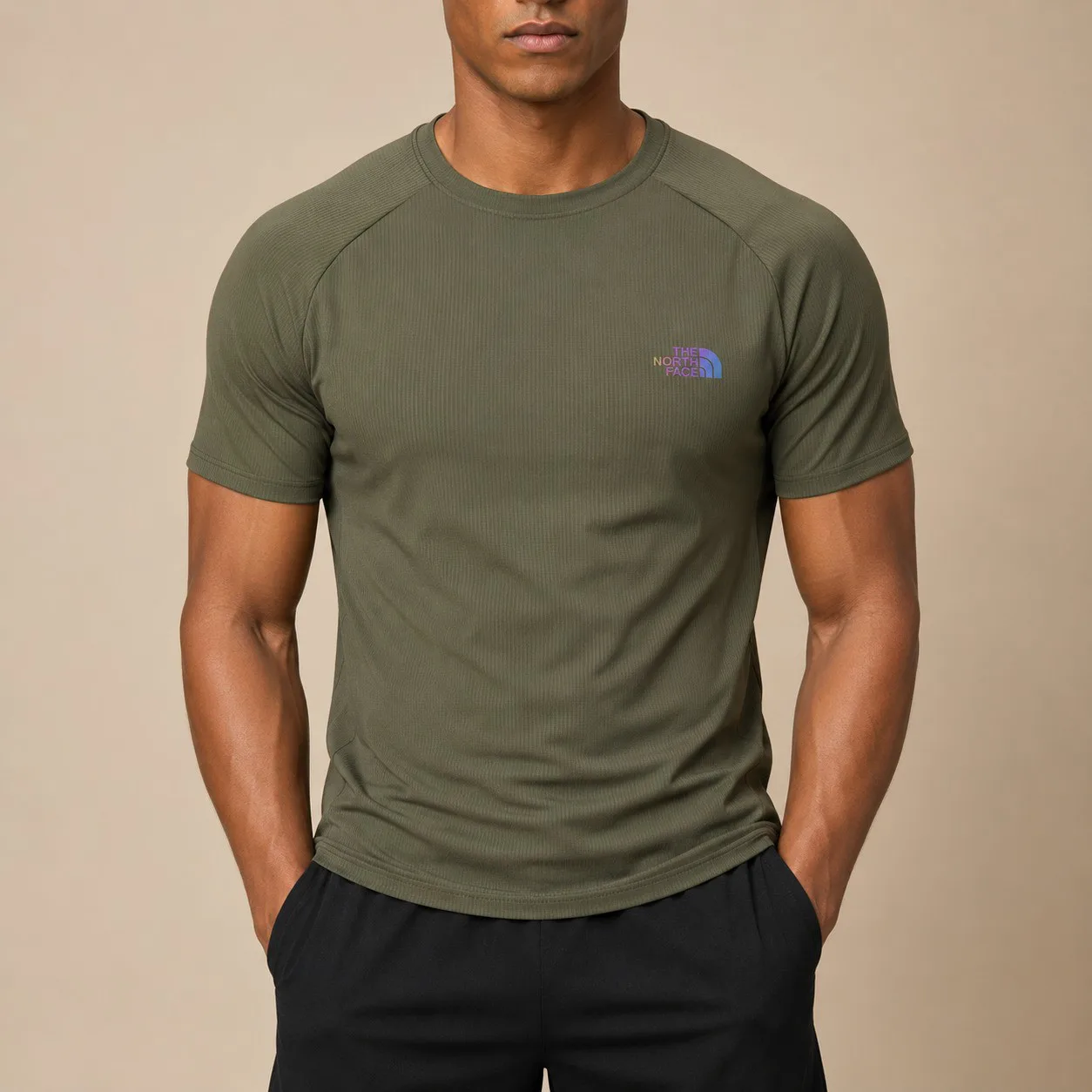 Olive The North Face T-Shirt