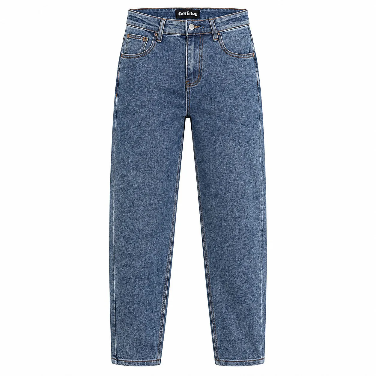 CONTINUE Classic Blue Baggy Jeans