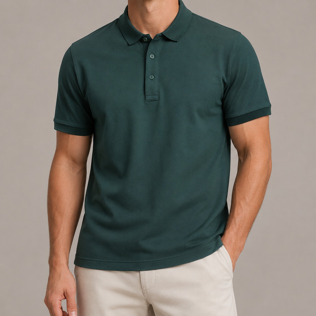 Teal Di Rossi Polo