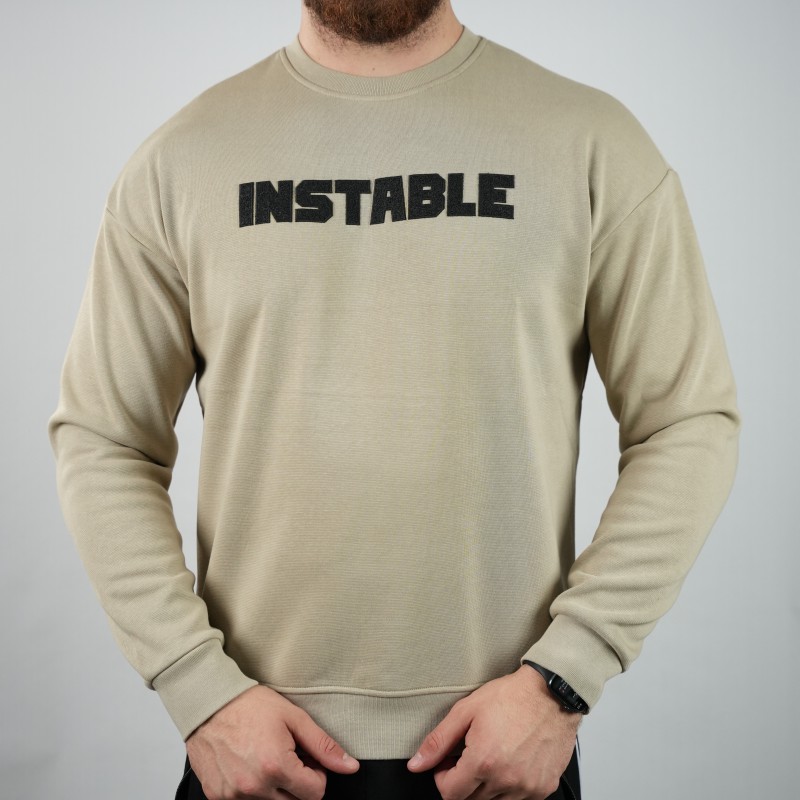 t-shirt greige instable oversize woolen towel inside