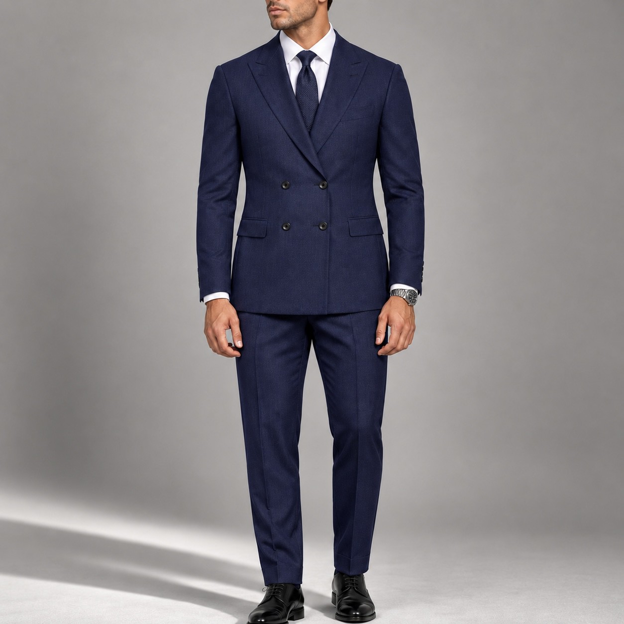 Navy Dobetti Suit