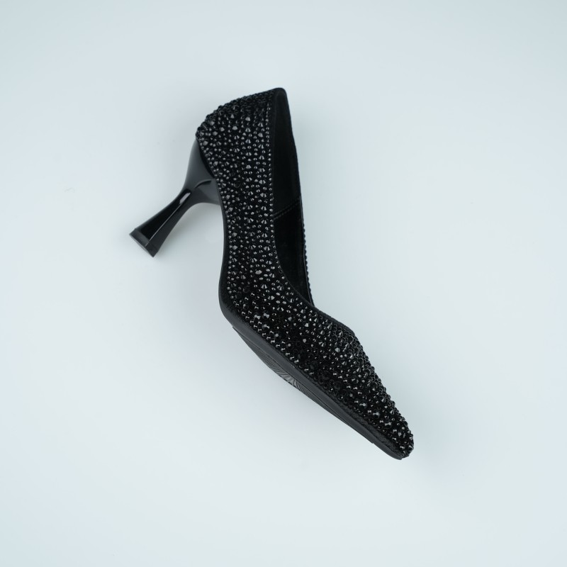 heels black lighting 8 cm heel