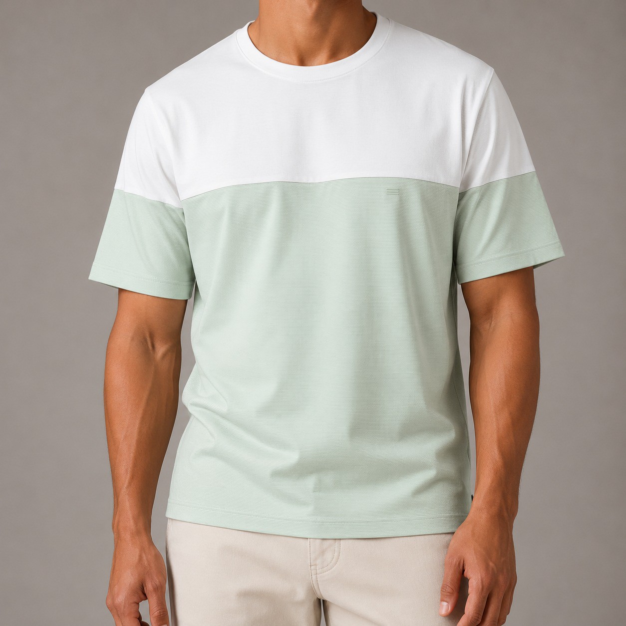 Di Rossi Light Mint White T-Shirt