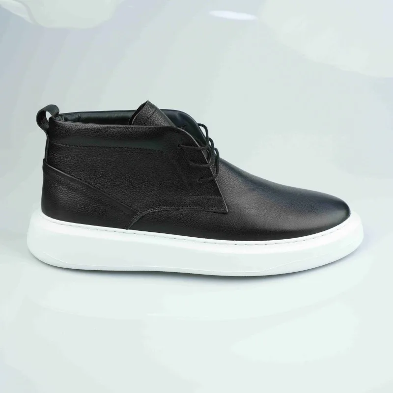 tripy high boots black big size