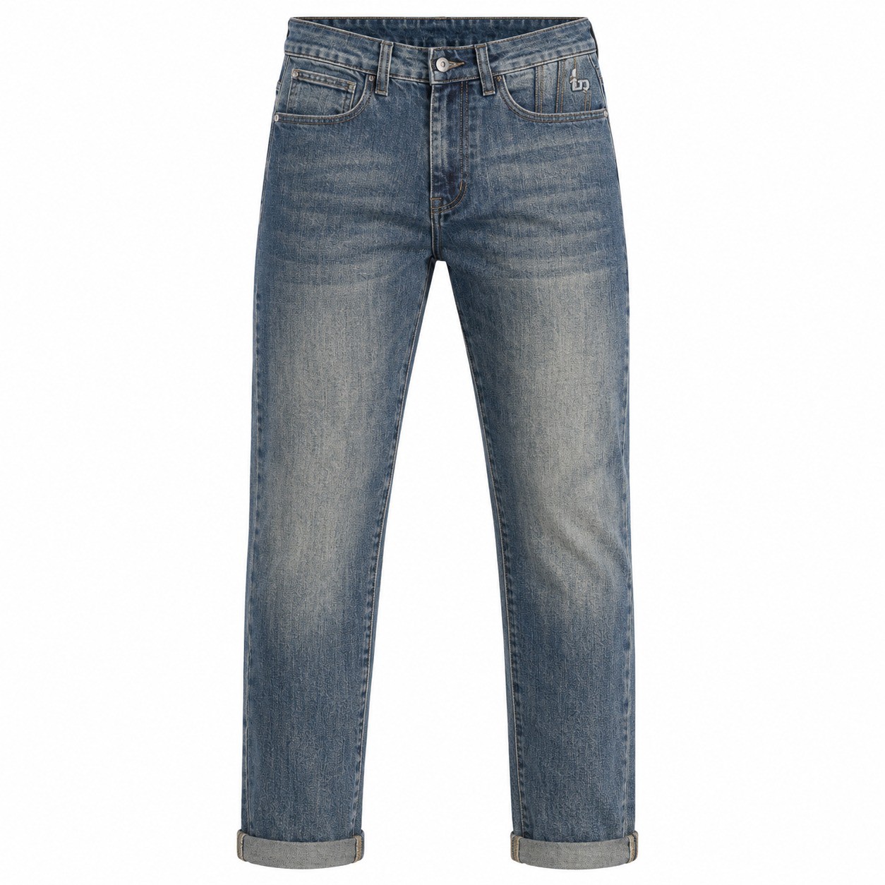 Cuffed Vintage Jeans