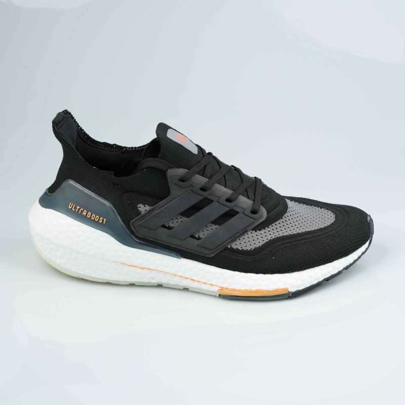 adidas black grey orange ultraboost