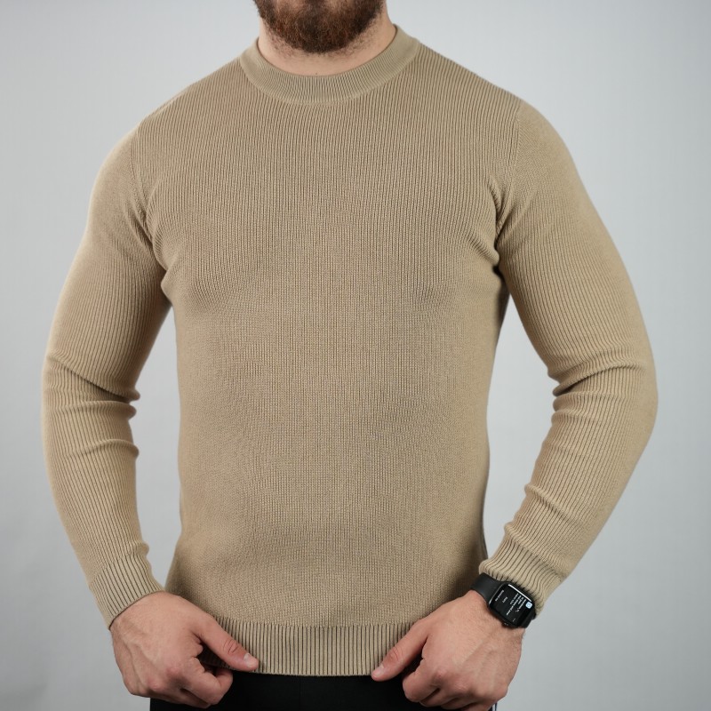 t-shirt beige di rossi pure wool