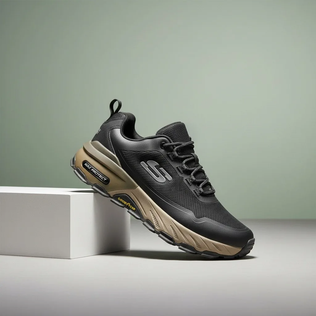 Black Max Protect Skechers