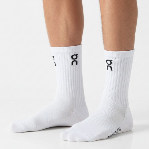 socks 3 pieces white long oncloud cotton