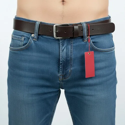 belt brown alpe real leather