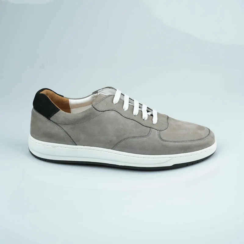 jammal grey low sol nunbuck