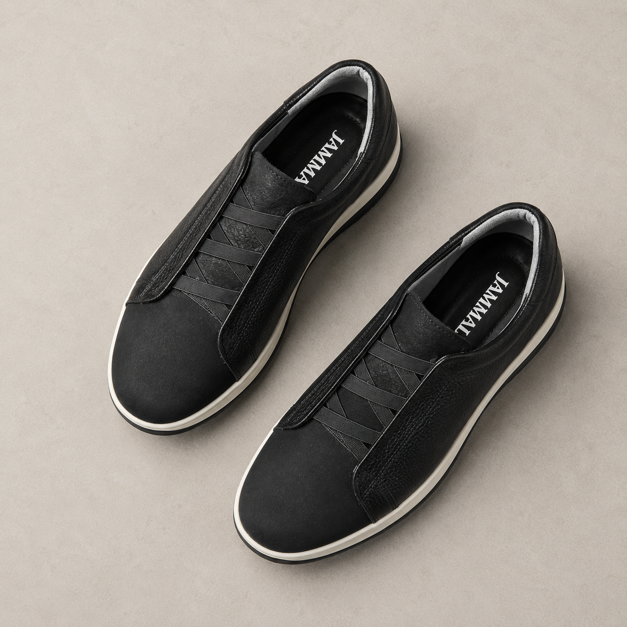 Black JAMMAL Elastic Strap